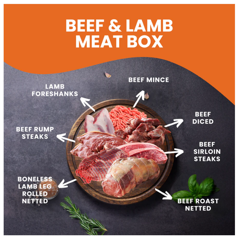 Beef & Lamb Meat Box - Delivery Only