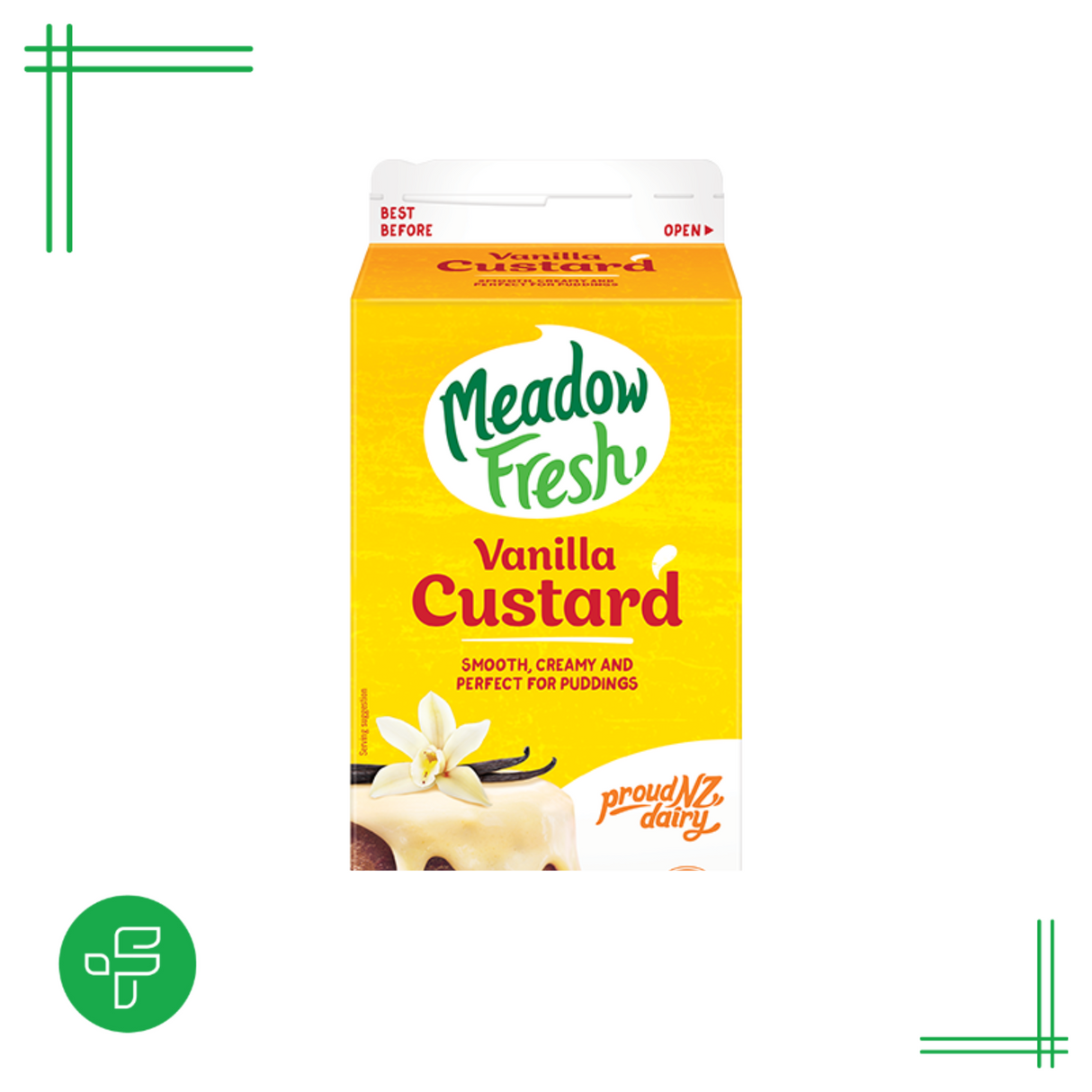 Meadow Fresh Vanilla Custard 1kg
